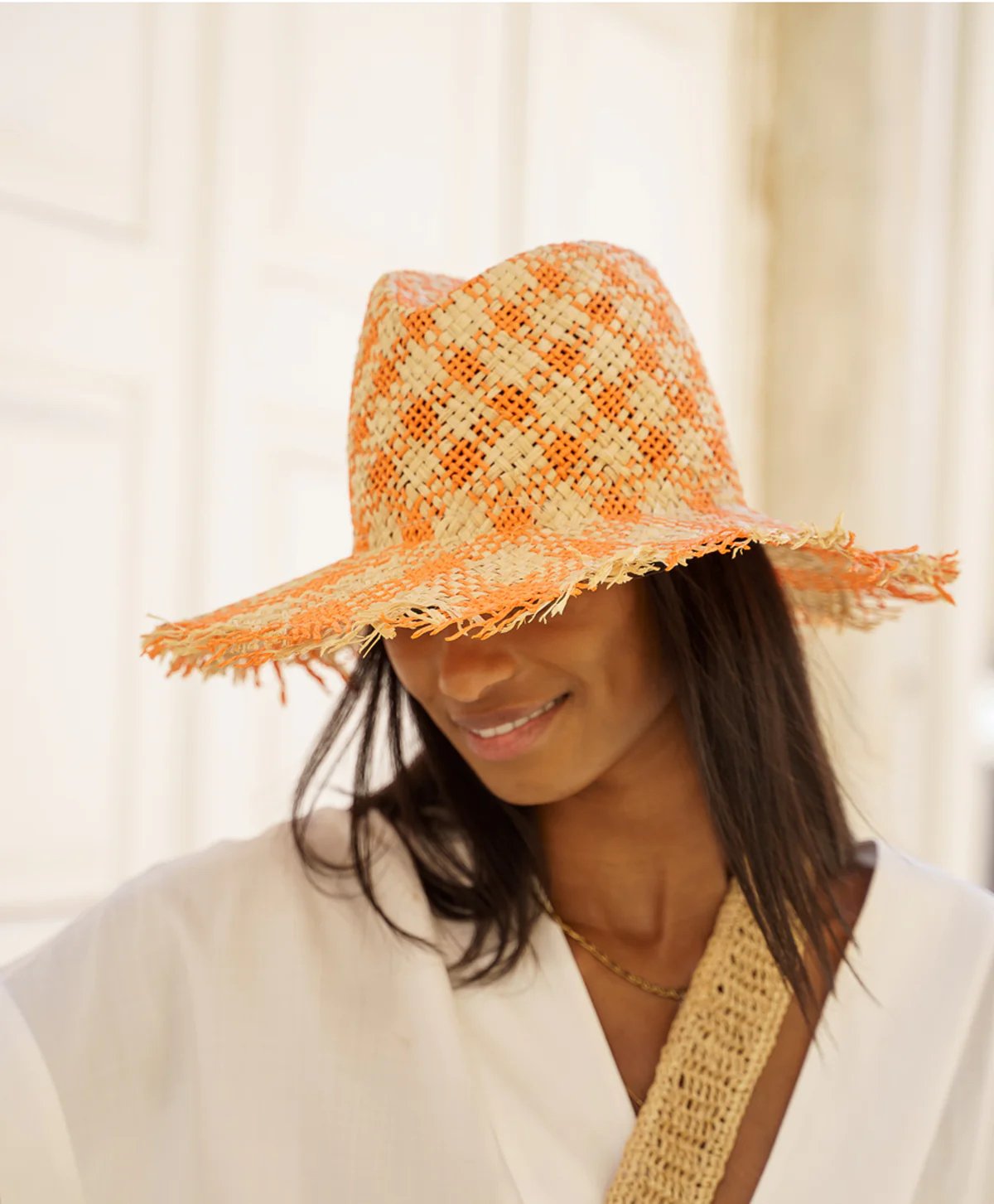 Le Hat Jazzy In Orange